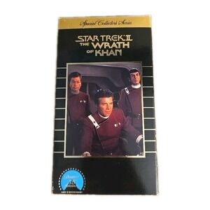 Star Trek II: The Wrath of Khan! Paramount Special Edition Series VHS!